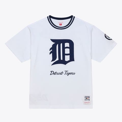 Men's Mitchell & Ness  White Detroit Tigers Cooperstown Collection Arctic T-Shirt