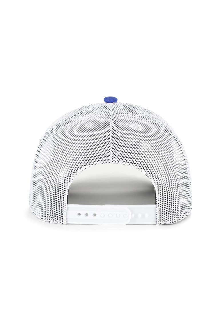 Men's '47  Royal/White New York Rangers Beach Side Adjustable Trucker Hat, Alternate, color, Royal