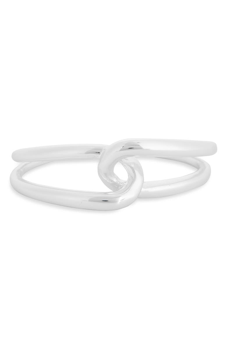 Madewell Vintage Knot Cuff Bracelet, Main, color, 