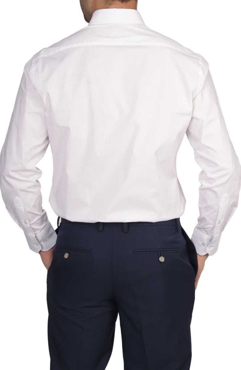 TailorByrd Solid Stretch Cotton Long Sleeve Shirt, Alternate, color, 
