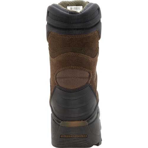 Rocky Waterproof Insulated  Steel Toe Waterproof 1200g Insulated Work Boot In Brown