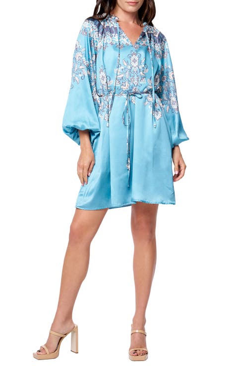 Liana Placed Paisley Long Sleeve