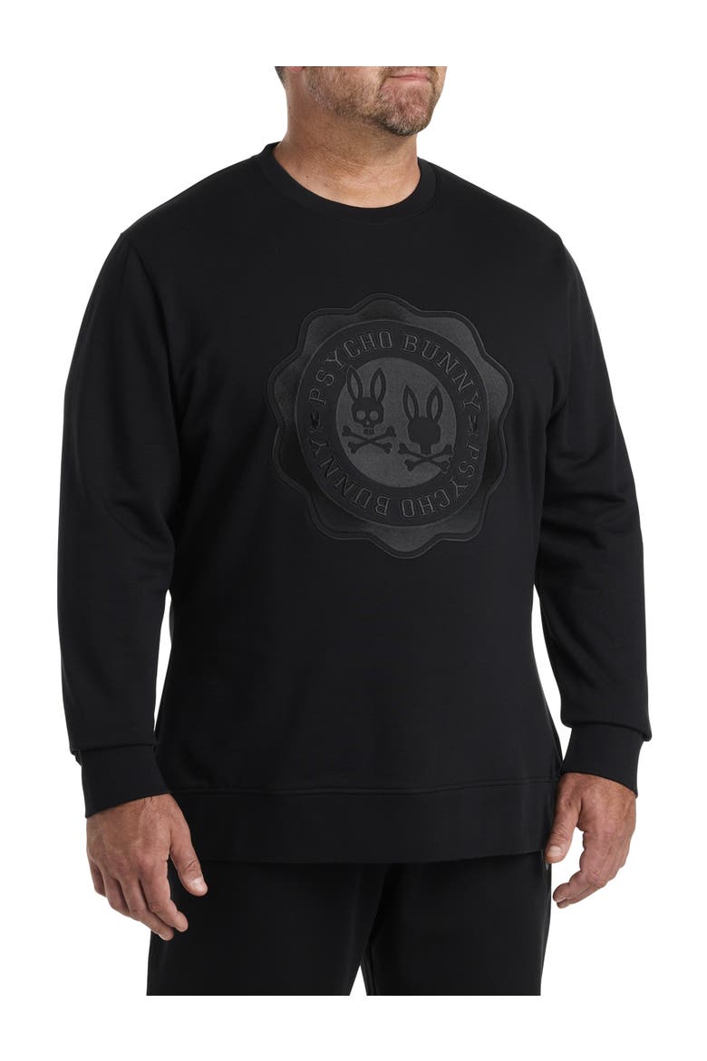 Big & Tall London Sweatshirt, Main, color, BLACK