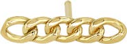 Zoë Chicco Curb Chain Bar Single Stud Earring