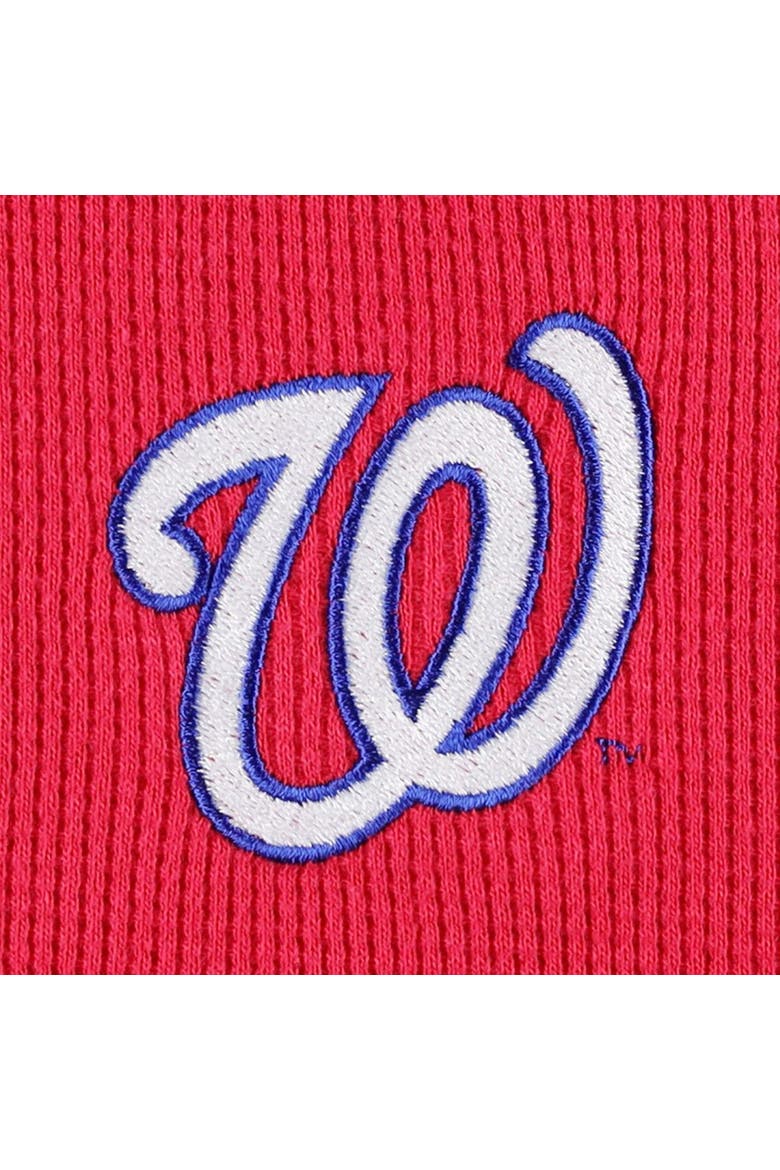 Men's Dunbrooke Washington Nationals Red Maverick Long Sleeve T-Shirt, Alternate, color, Red