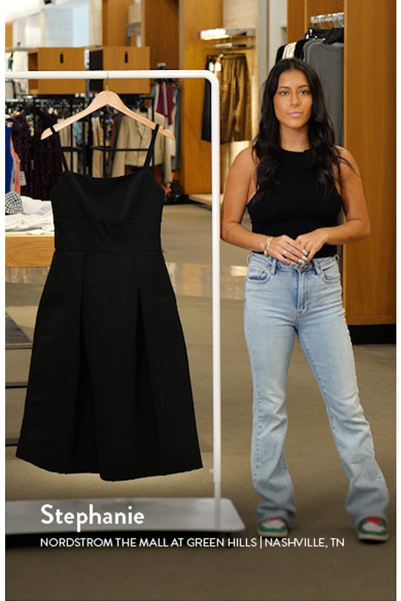 Faille Cocktail Midi Dress video