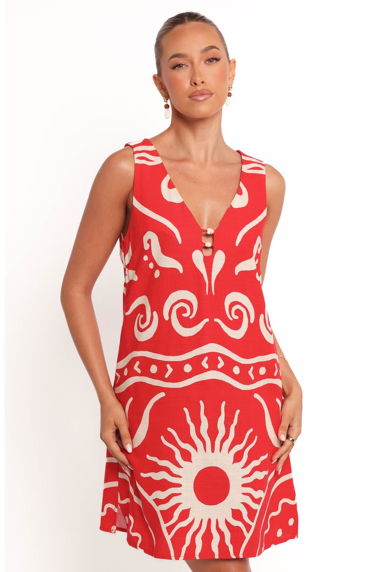 Giulia Minidress, Alternate, color, SUNBURST