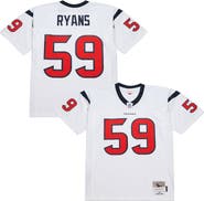 Mitchell & Ness Men's Mitchell & Ness DeMeco Ryans White Houston Texans 2006 Legacy Replica Jersey