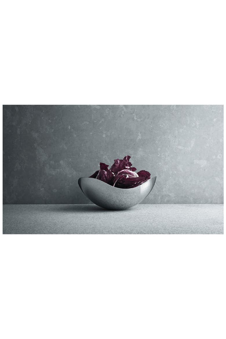 Small Bloom Stainless Steel Bowl, Alternate, color, STAINLESS STEEL