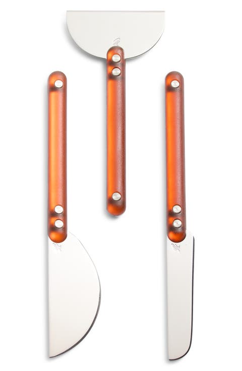 Wedge 3-Piece Cheese Knife Set