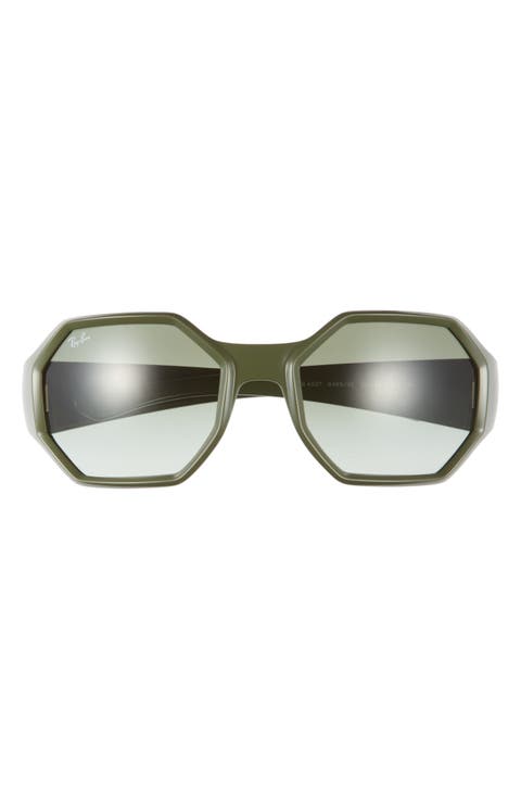 59mm Square Sunglasses