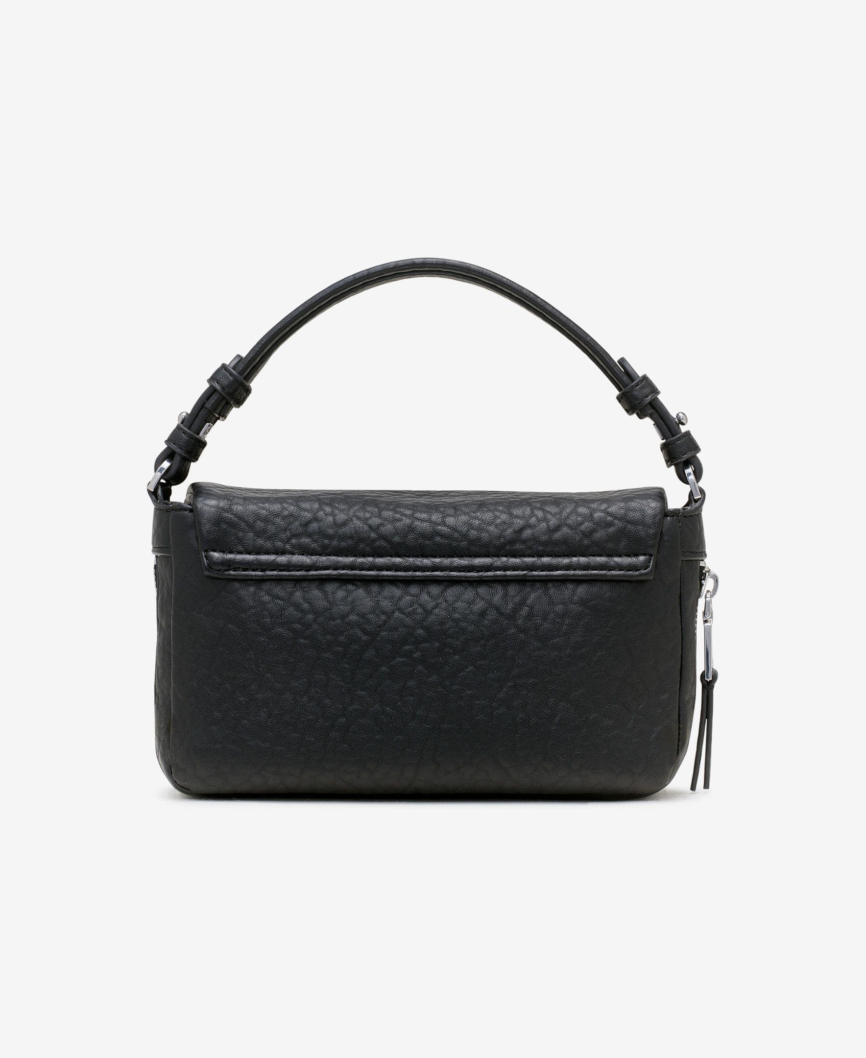 DKNY Taryn Small Crossbody, Alternate, color, Black/Silver