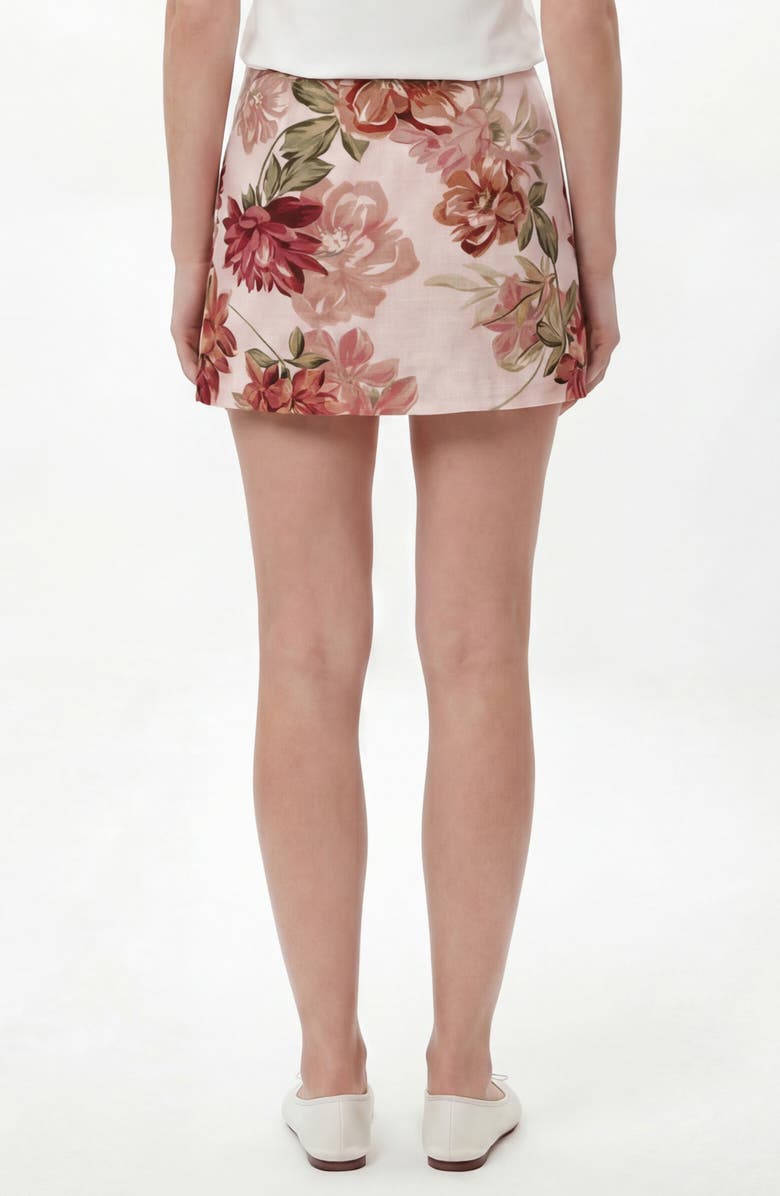 BY DESIGN Tea Party Miniskirt, Alternate, color, In Bloom