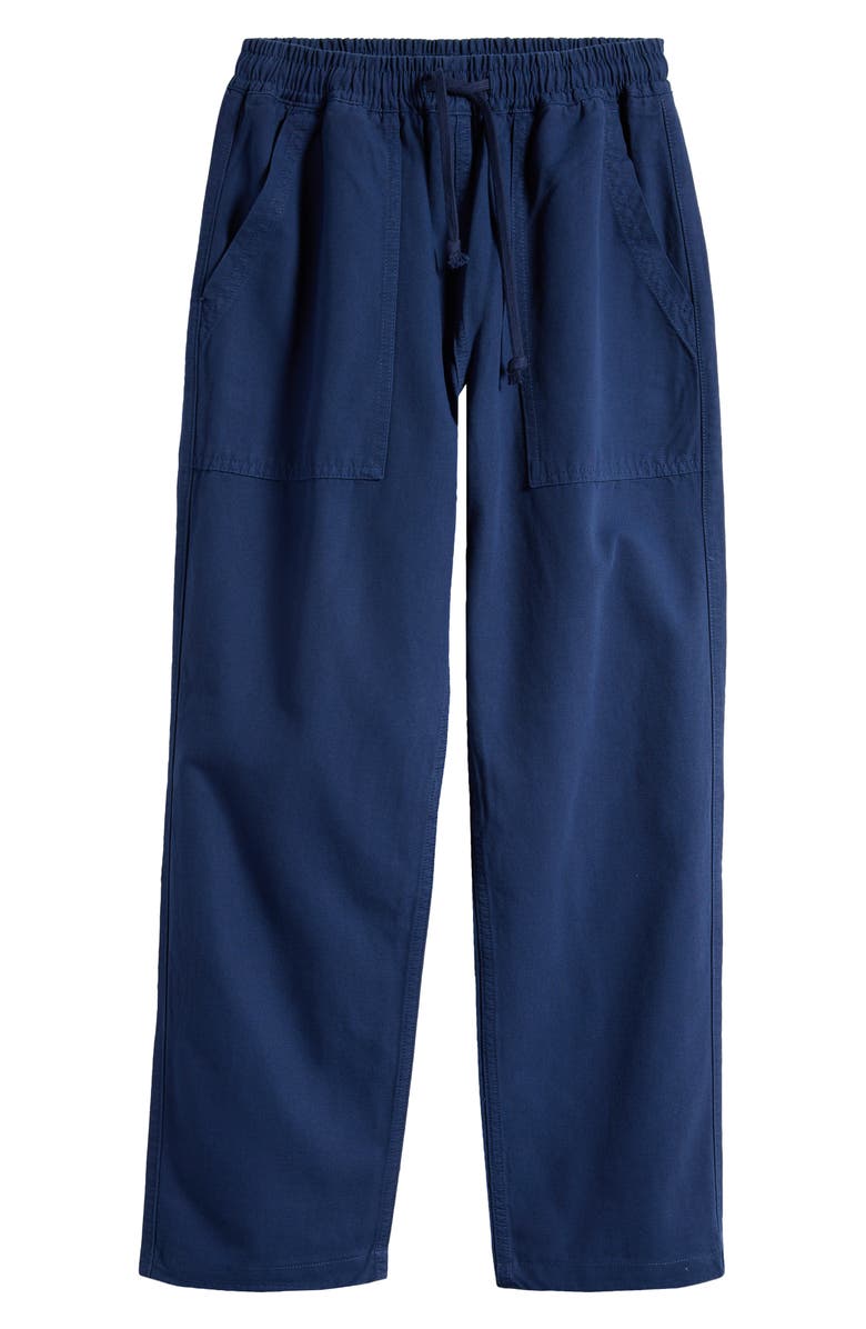Service Works Organic Cotton Canvas Drawstring Chef Pants, Alternate, color, Dark Navy