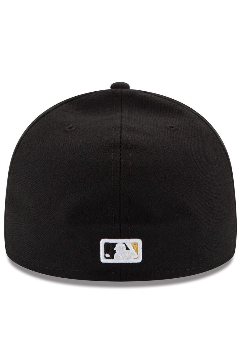 Men's New Era Black Pittsburgh Pirates Alternate Authentic Collection On-Field 59FIFTY Fitted Hat, Alternate, color, BLACK