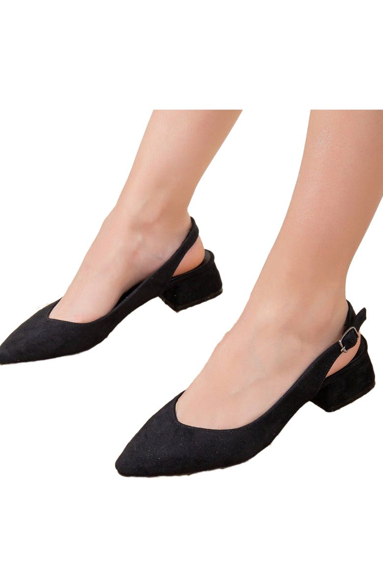 Forever
Always Shoes Emma Slingback Flat Heels, Alternate, color,