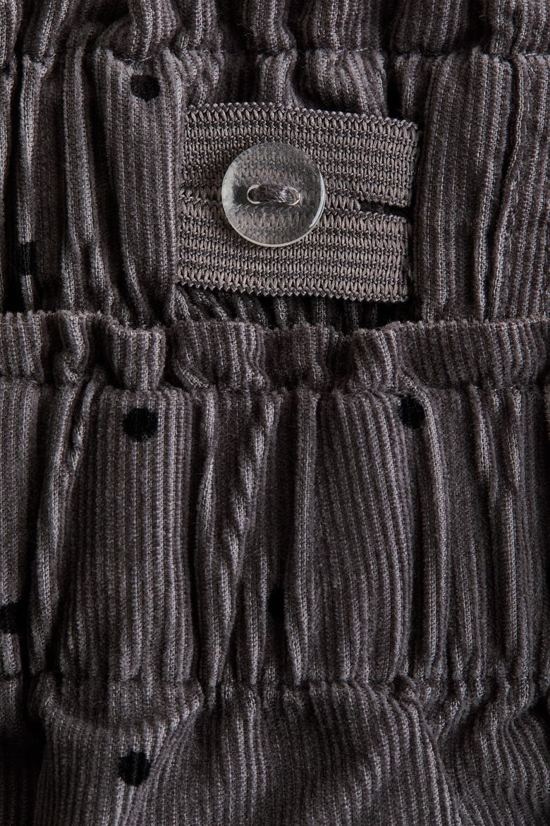 Patterned Corduroy Joggers, Alternate, color, Dark gray/dotted