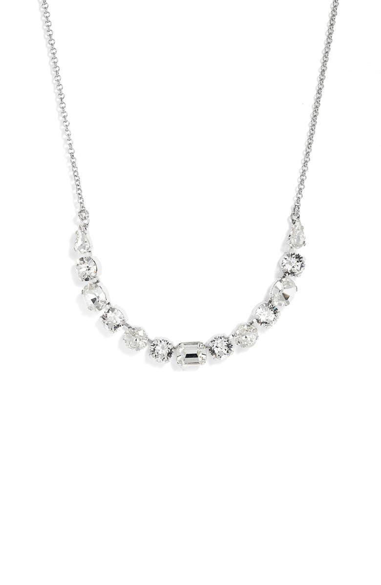 Sorrelli Tansy Crystal Necklace, Main, color, 