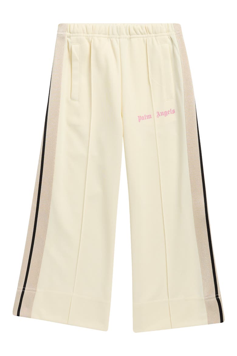 Kids' Wide Leg Track Pants, Main, color, BUTTER PINK