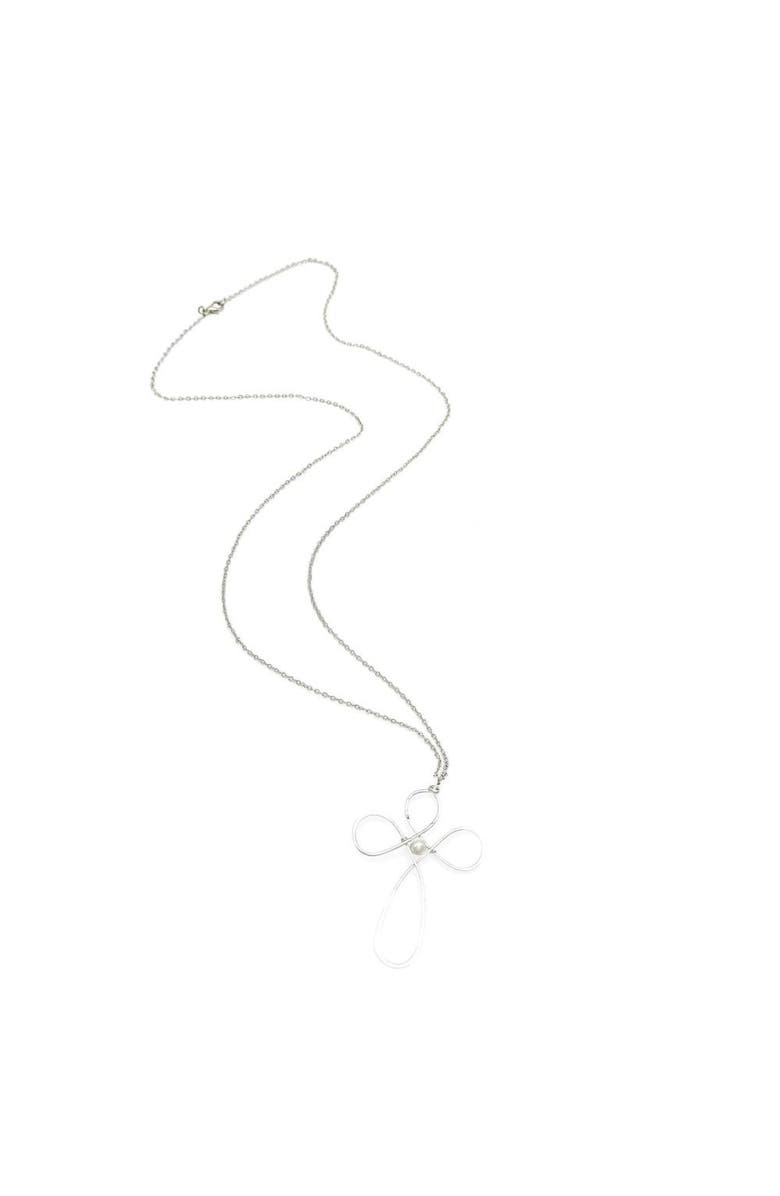 Alegria Accessories Believe Necklace, Alternate, color, Silver