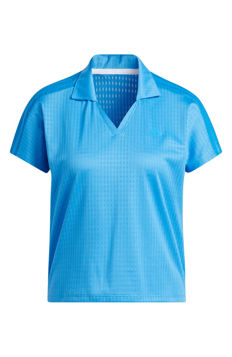 adidas Golf Icon Recycled Polyester Golf Polo, Alternate, color, 