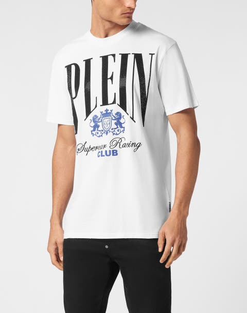 Jersey T-Shirt Round Neck Ss Strass Cars Racing Men