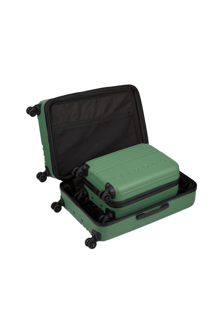 The Classic 2 Piece Hardside Luggage Set with Expansion, Alternate, color, Turf green