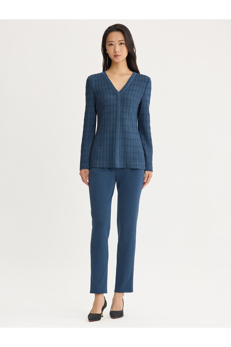 Tonal Tweed Knit Tunic, Alternate, color, Stardust