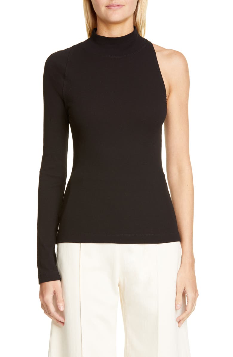 Rosetta Getty One-Shoulder Top, Main, color, 