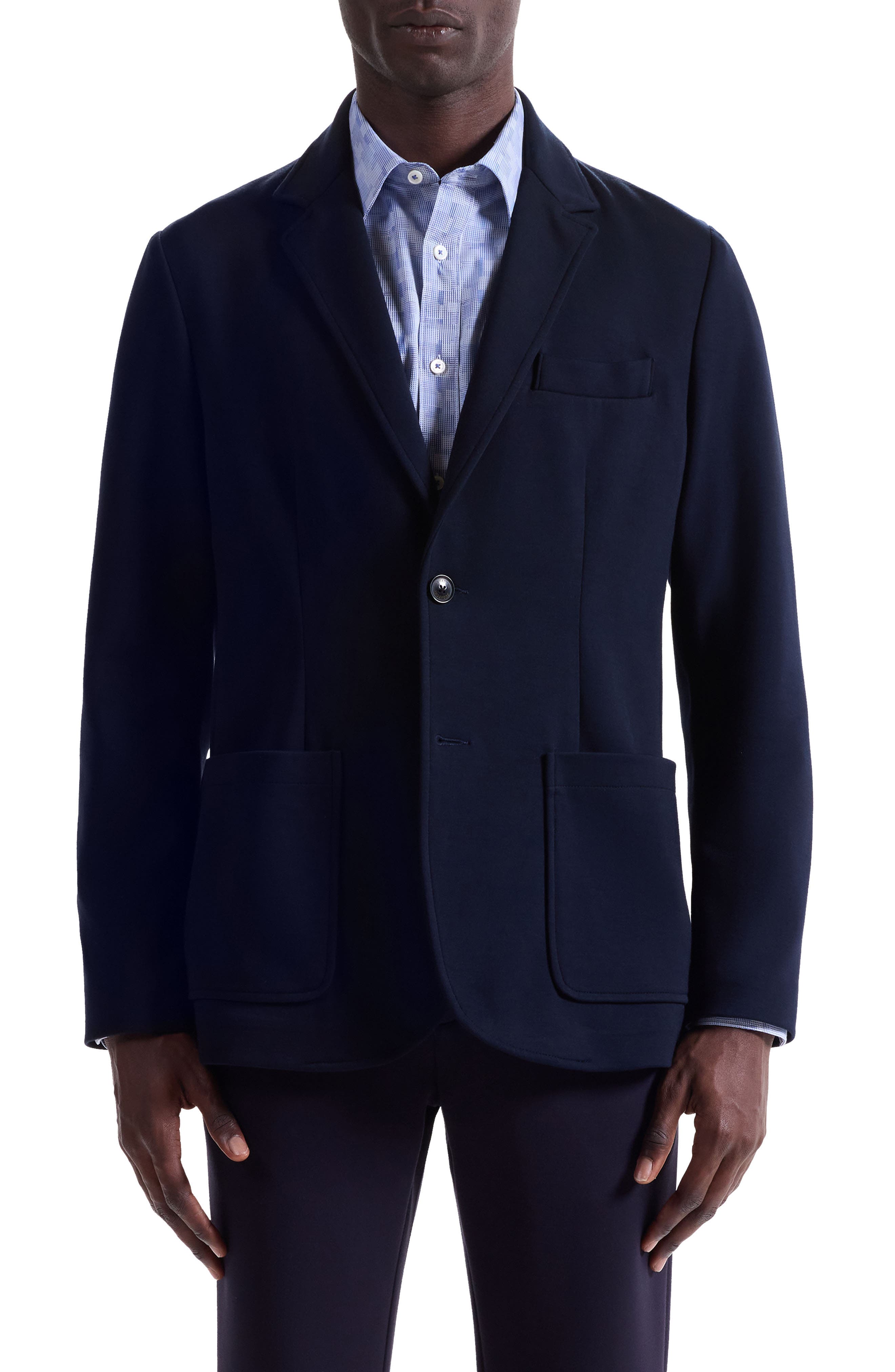 Soft Touch Black Knit Blazer - image 3