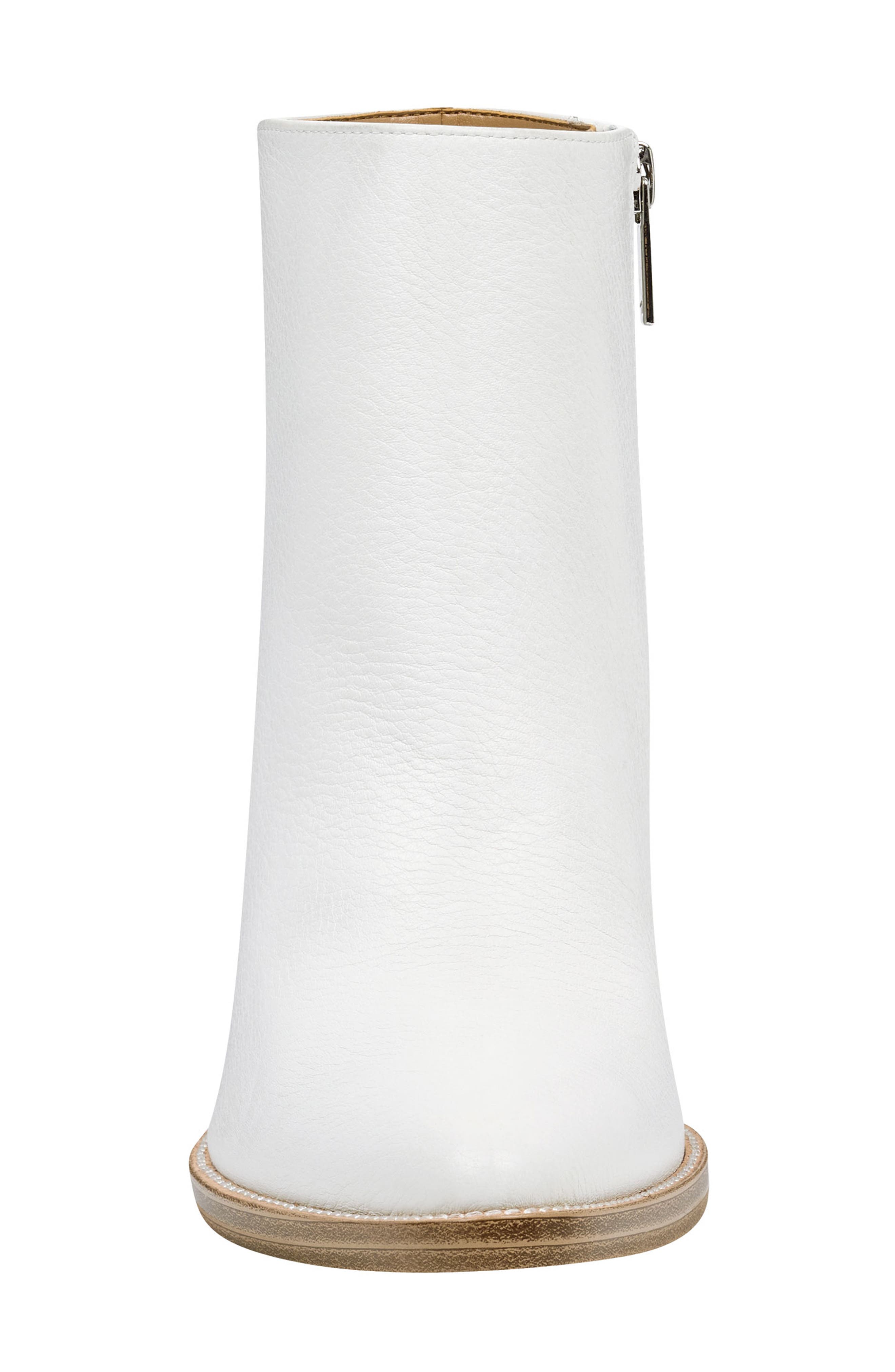 Bellen Bootie, Alternate, color, WHITE LEATHER