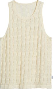 MAVRANS Oceanside Jacquard Tank