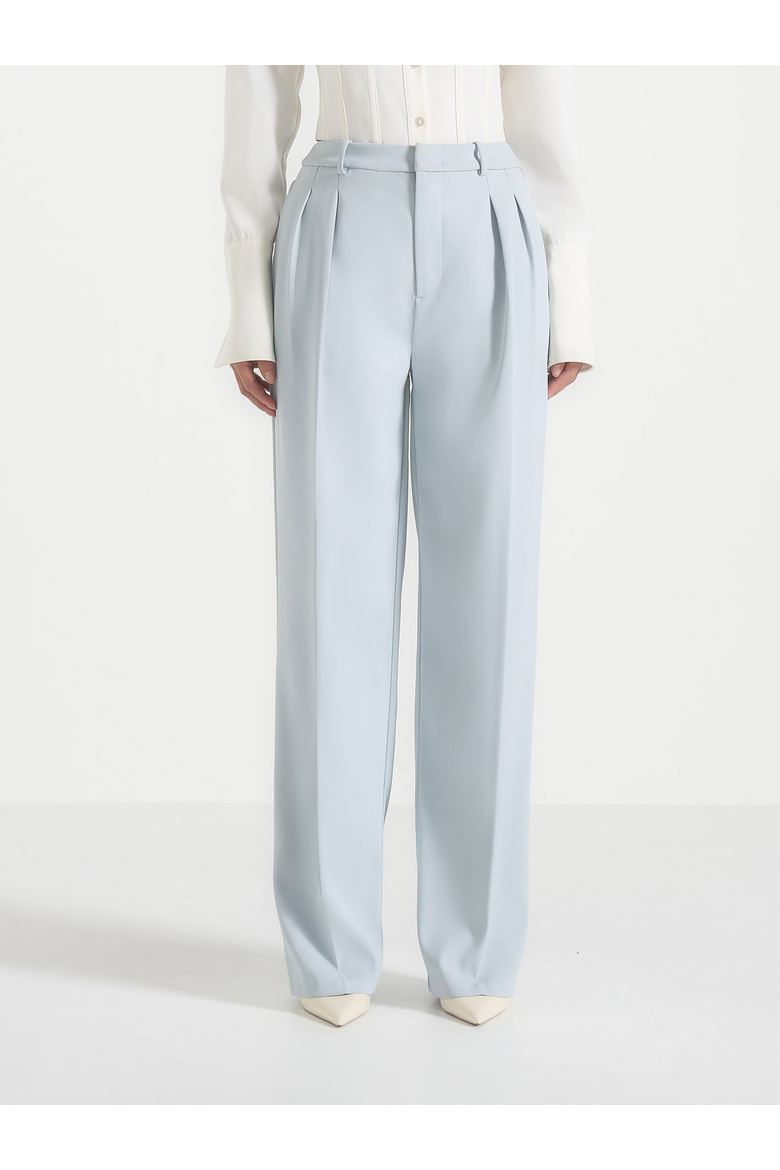 Julie Tailored Trousers, Alternate, color, Light Blue