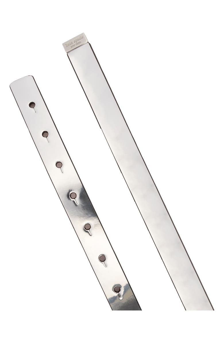 Kate Spade New York metallic bow belt, Alternate, color, 