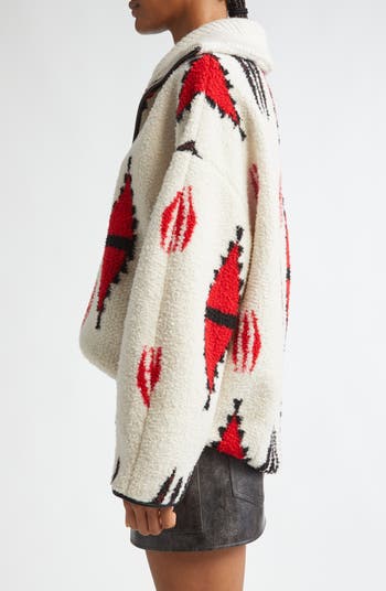 Isabel Marant Étoile Marner Quarter Zip Pullover | Nordstrom