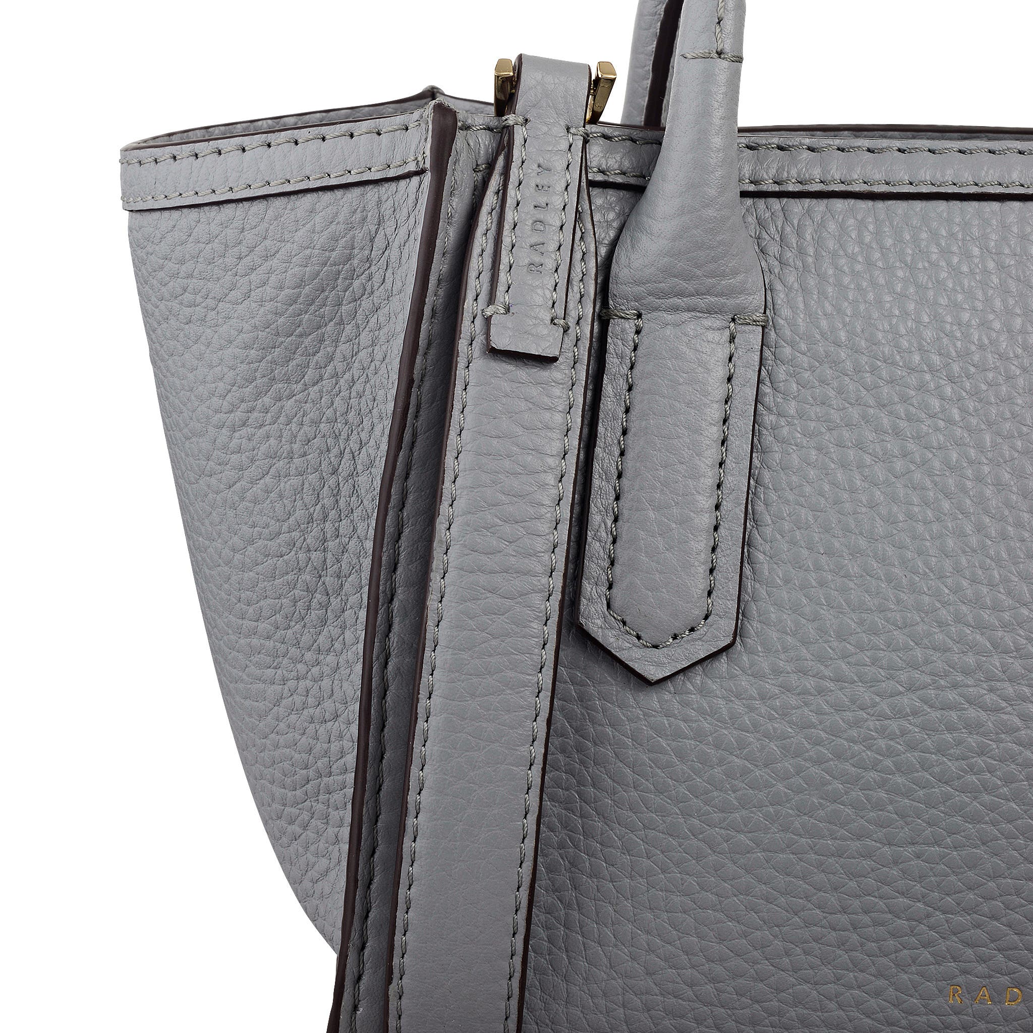 Radley The Amelie Small Ziptop Satchel Bag, Alternate, color, Steel