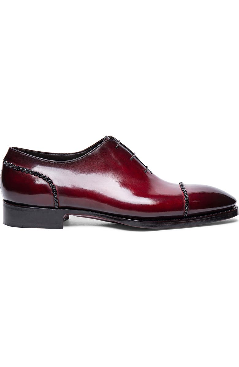 Santoni Pierce Cap Toe Oxford, Alternate, color,