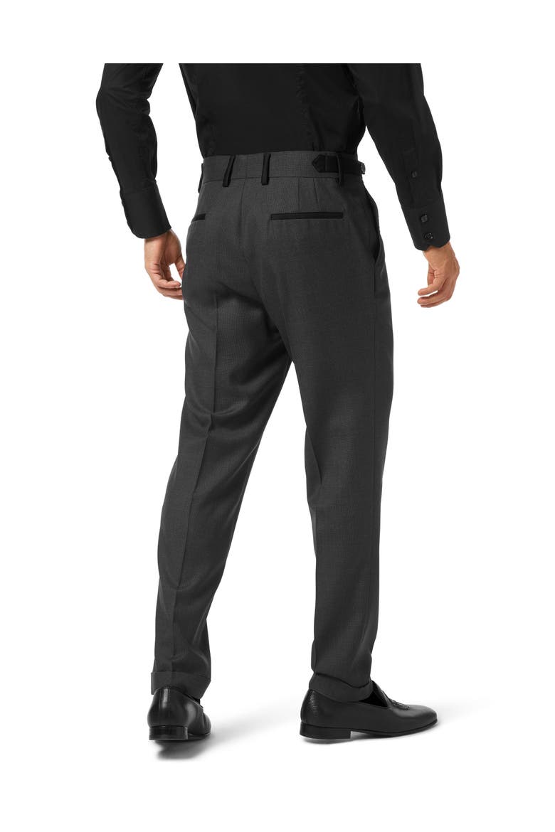 Chino Belt Inserts Trousers Men, Alternate, color, black