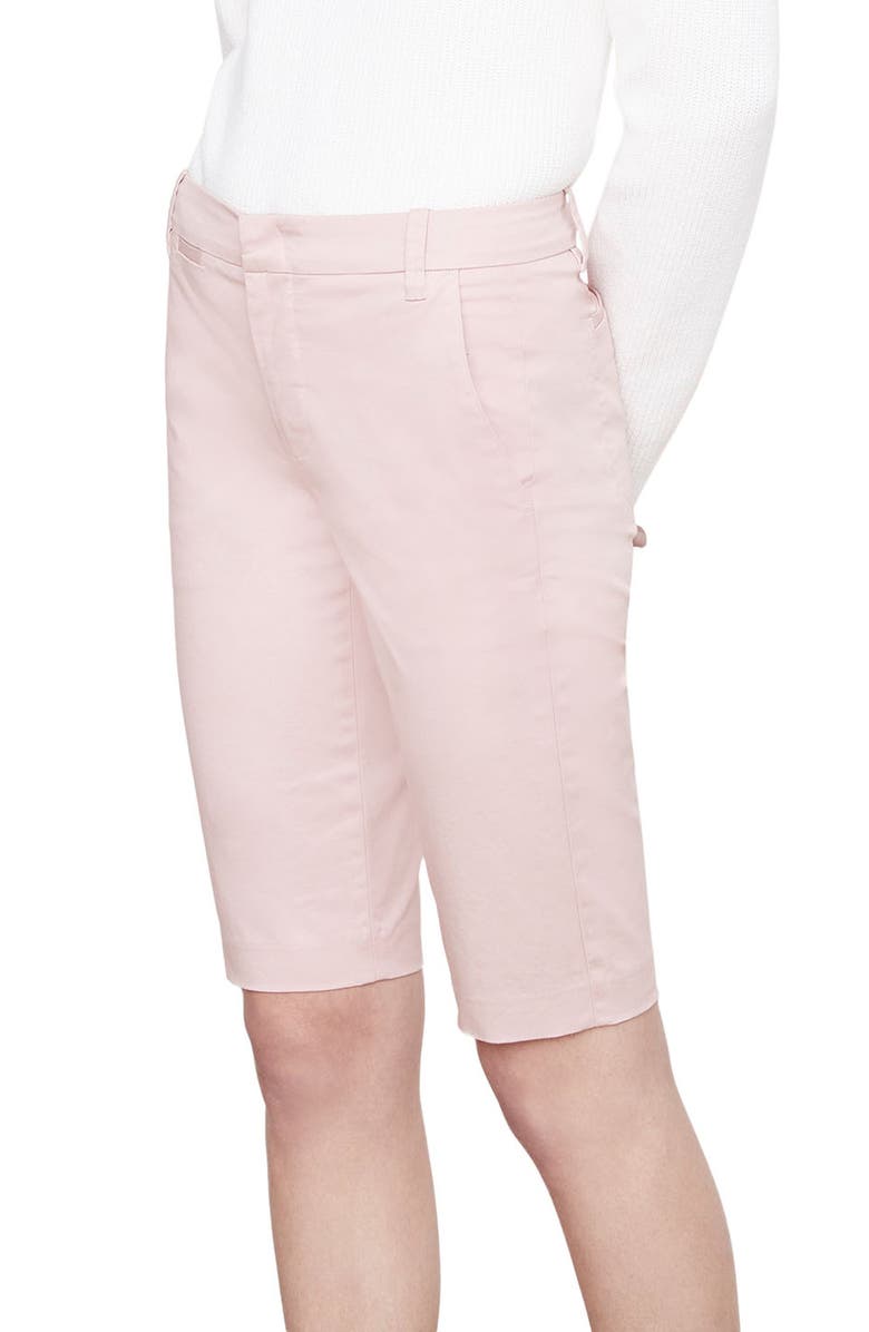Vince Coin Pocket Stretch Cotton Berumuda Shorts, Alternate, color, Rose Pearl