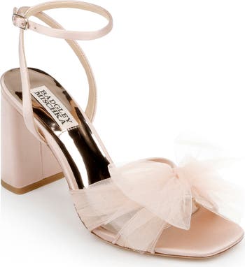 Badgley mischka fleur ankle strap sandals best sale