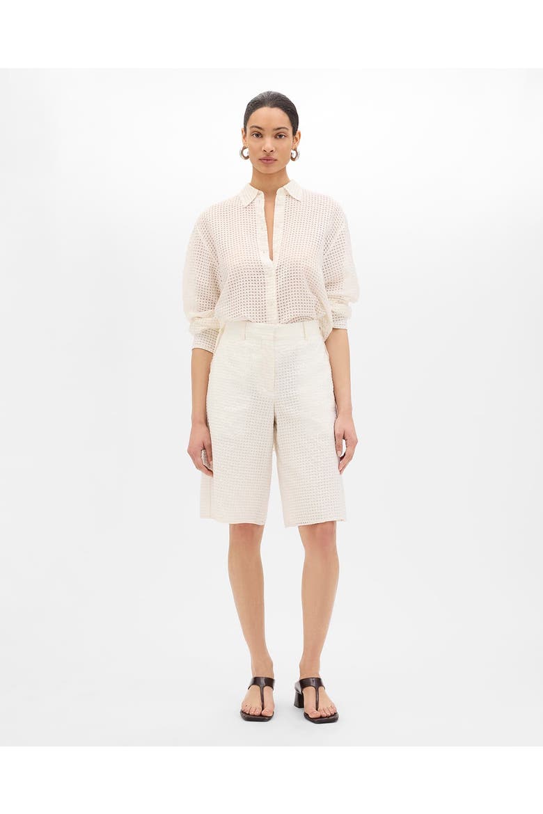 Bermuda Pant, Main, color, Off White