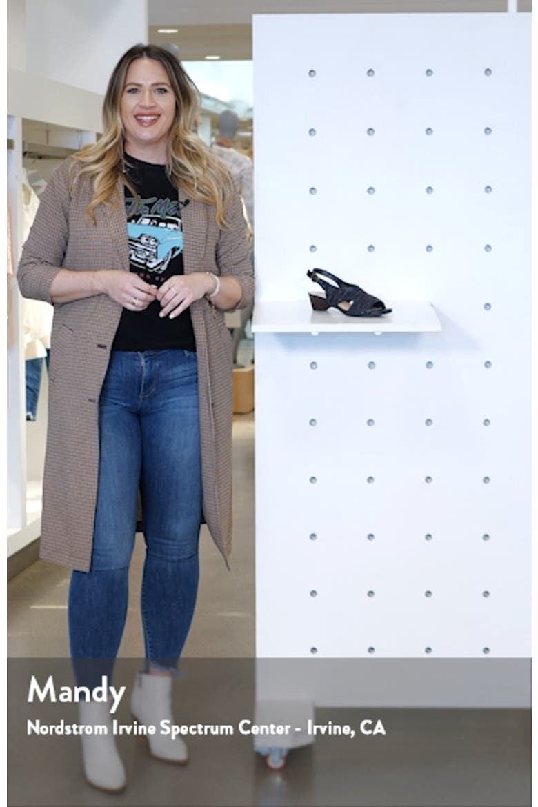 Justine II Slingback Sandal video