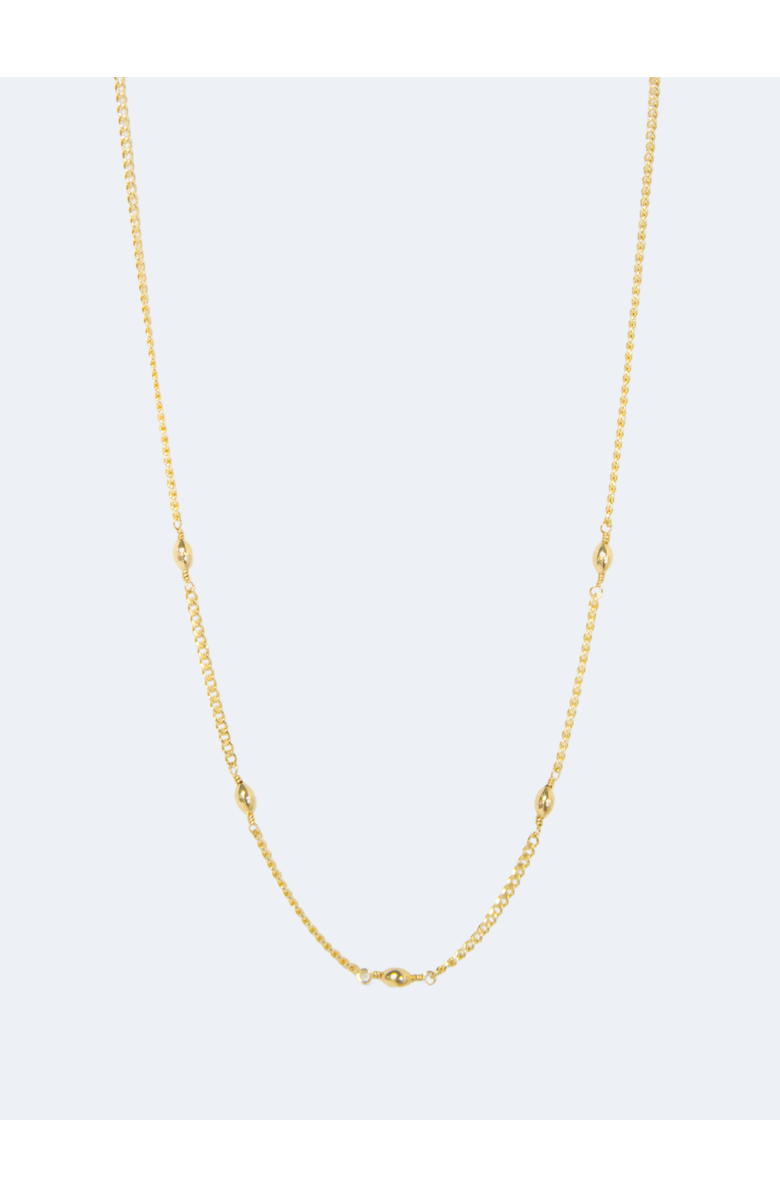 ABLE Nora Curb Chain Necklace, Main, color, 