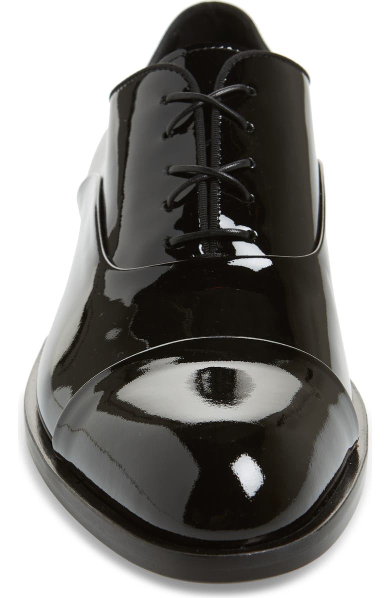 BOSS Bruce Cap Toe Oxford, Alternate, color, Blk