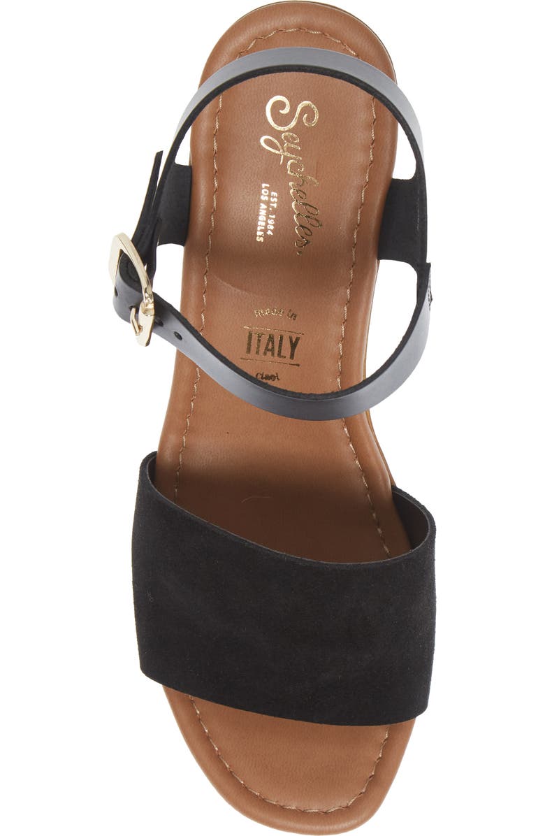 Seychelles Jump For Joy Quarter Strap Platform Sandal, Alternate, color,