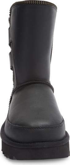Classic Short Moto Platform Boot