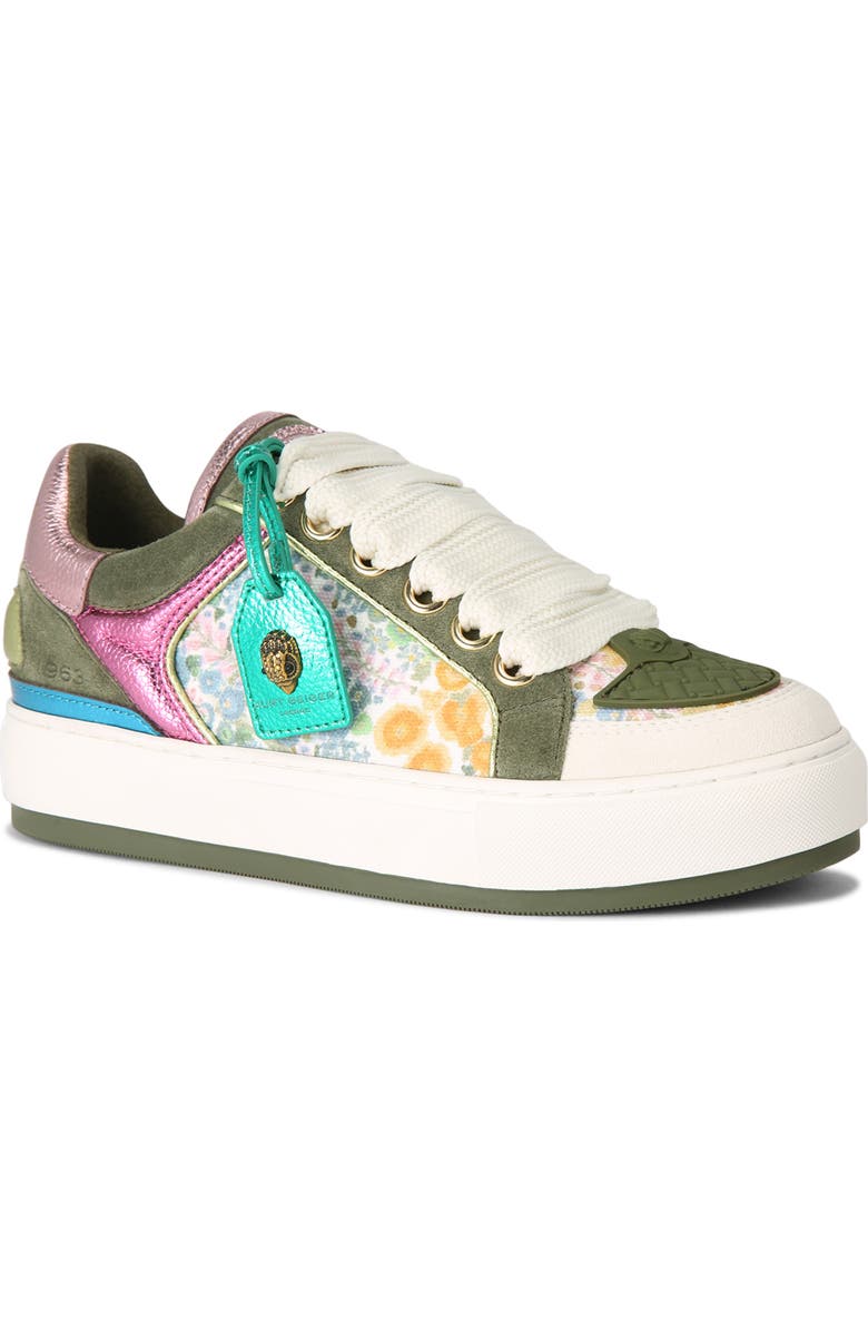 Kurt Geiger London Floral Couture Southbank Tag Platform Sneaker, Main, color,