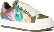 Kurt Geiger London Floral Couture Southbank Tag Platform Sneaker