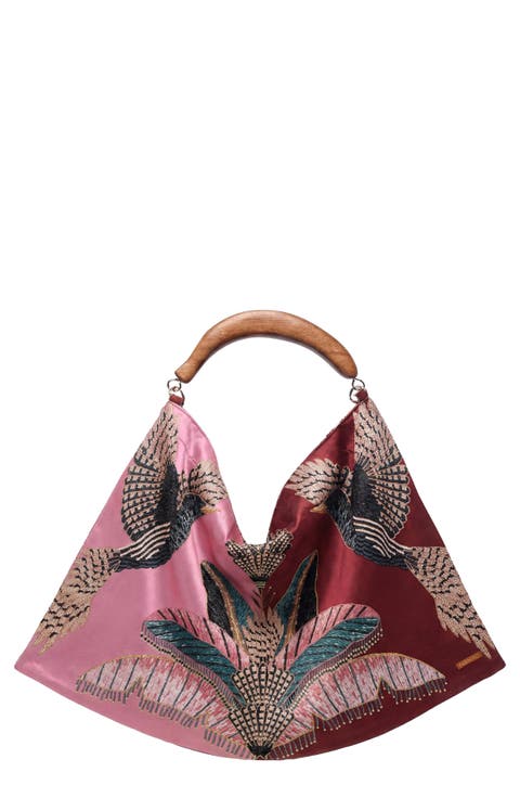 Scarf Large Hobo Bag