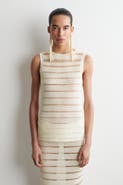 COS Ladder-stitch Knitted Top